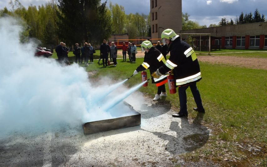 Utenos socialinių paslaugų centro specialistams surengti gaisrų prevencijos mokymai